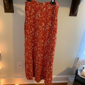 Floral Maxi Skirt